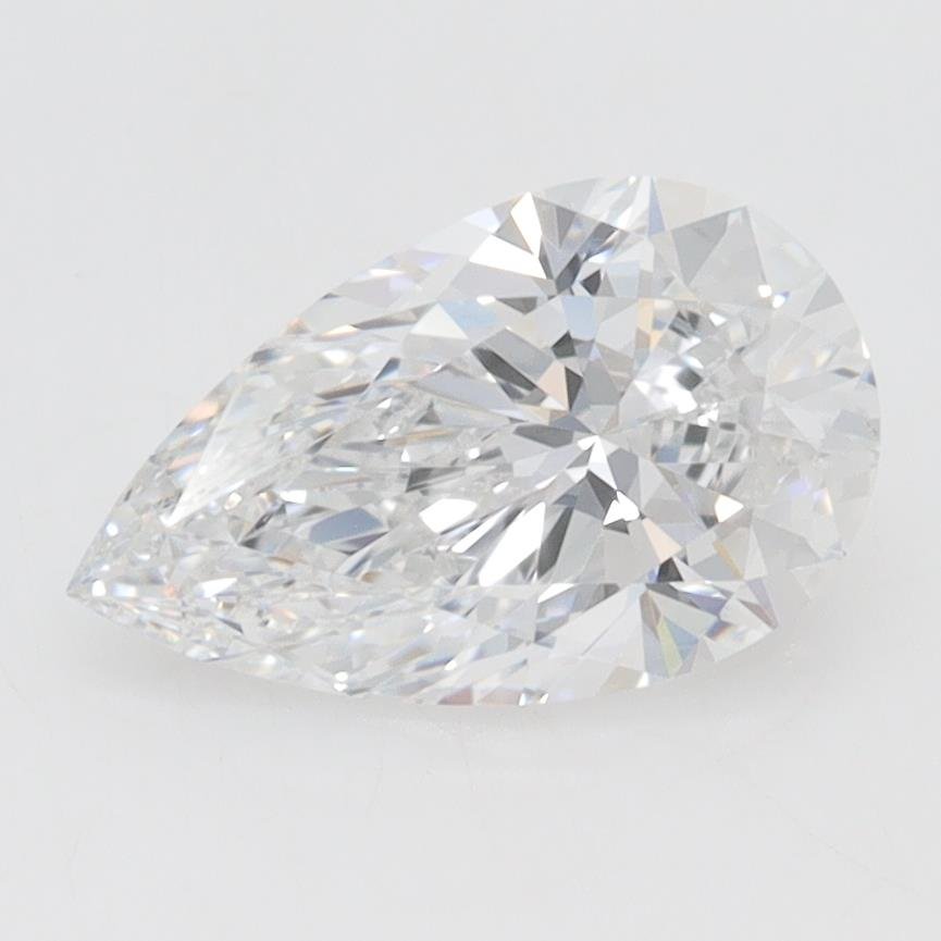 1.02ct D VVS1 Rare Carat Ideal Cut Pear Lab Grown Diamond