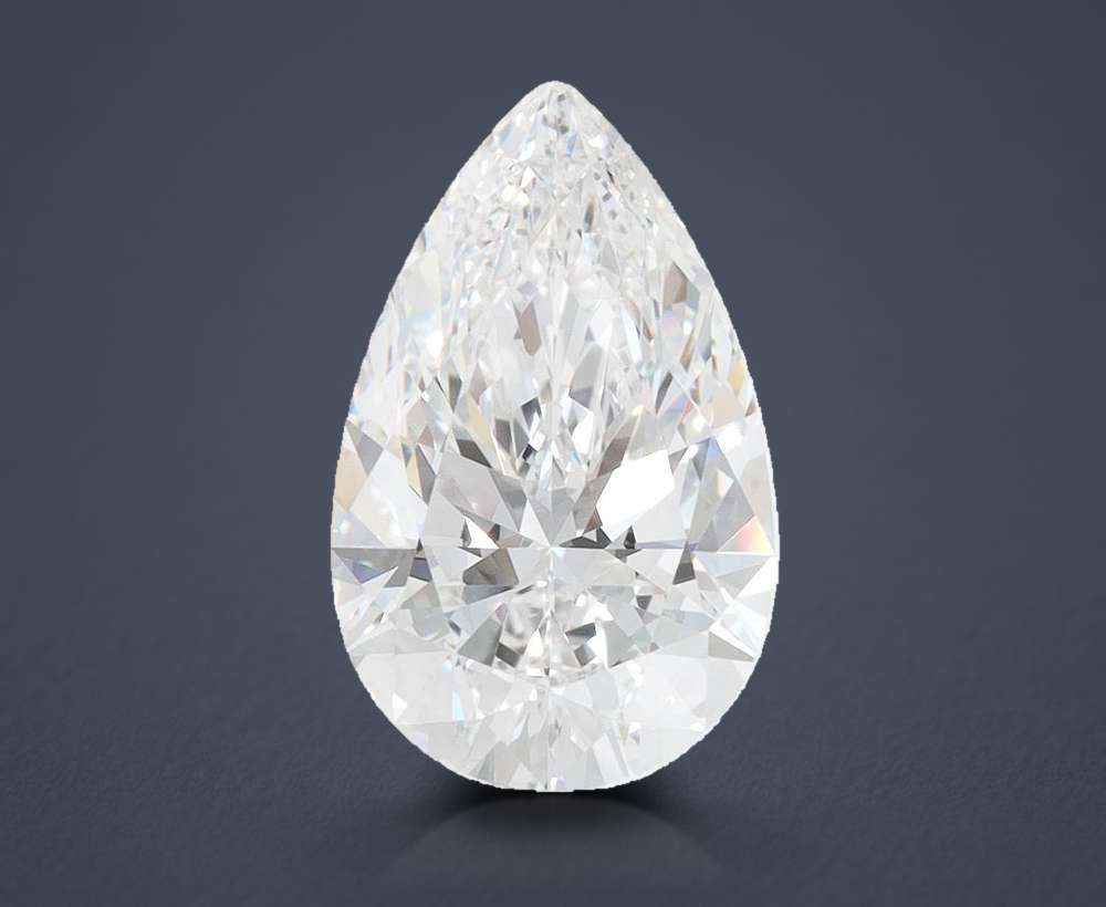 3.02 Carat Pear Lab Diamond