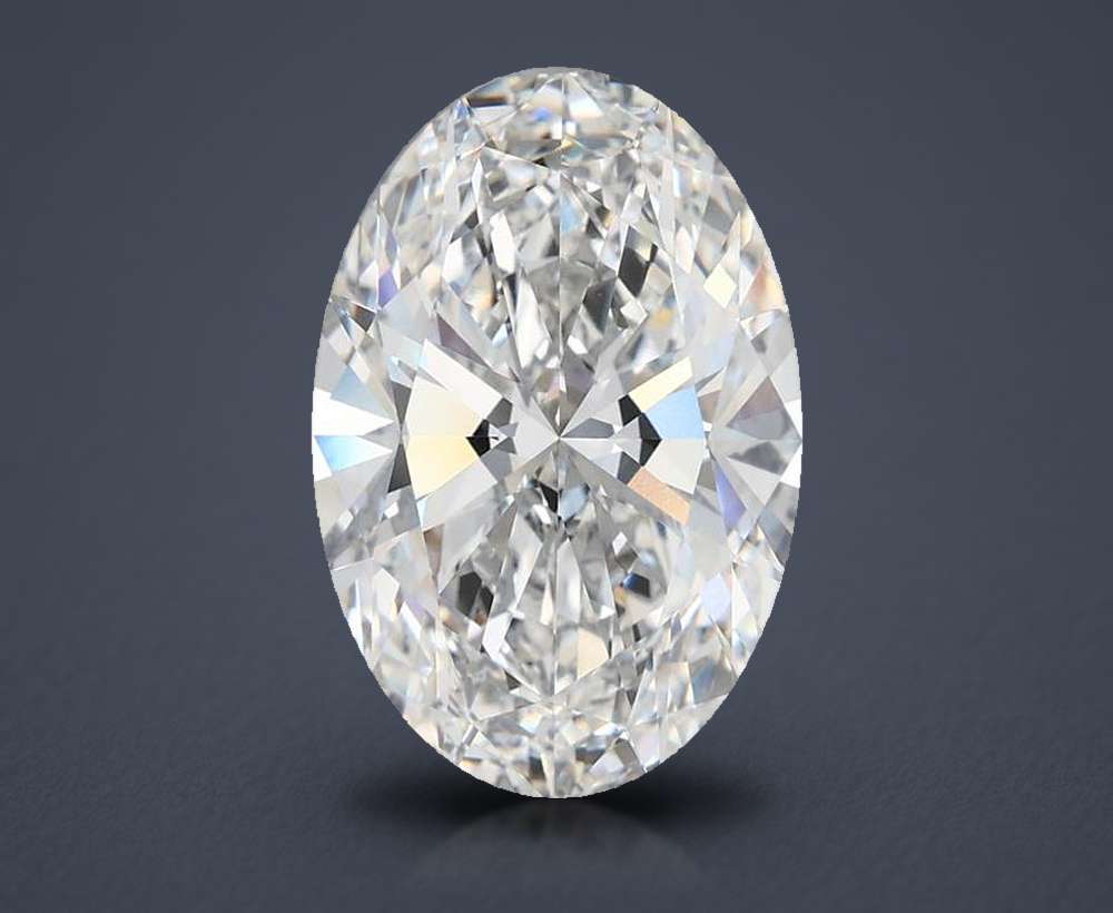5.01 Carat Oval Lab Diamond