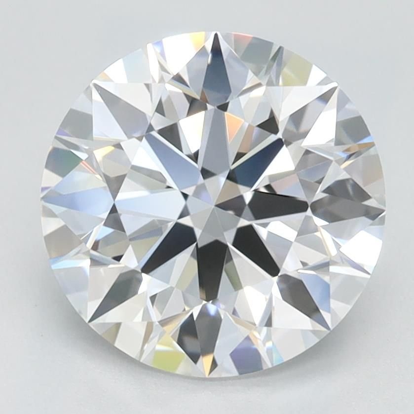 2.19ct D VVS1 Rare Carat Ideal Cut Round Lab Grown Diamond