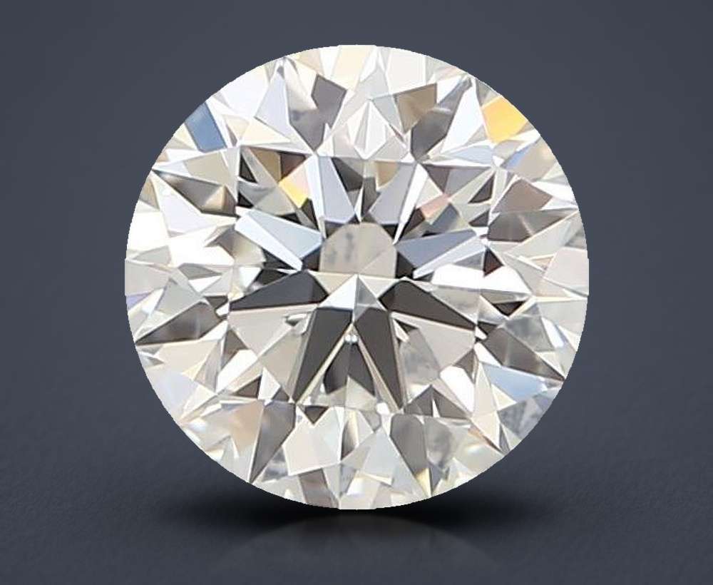 0.57 Carat Round Natural Diamond