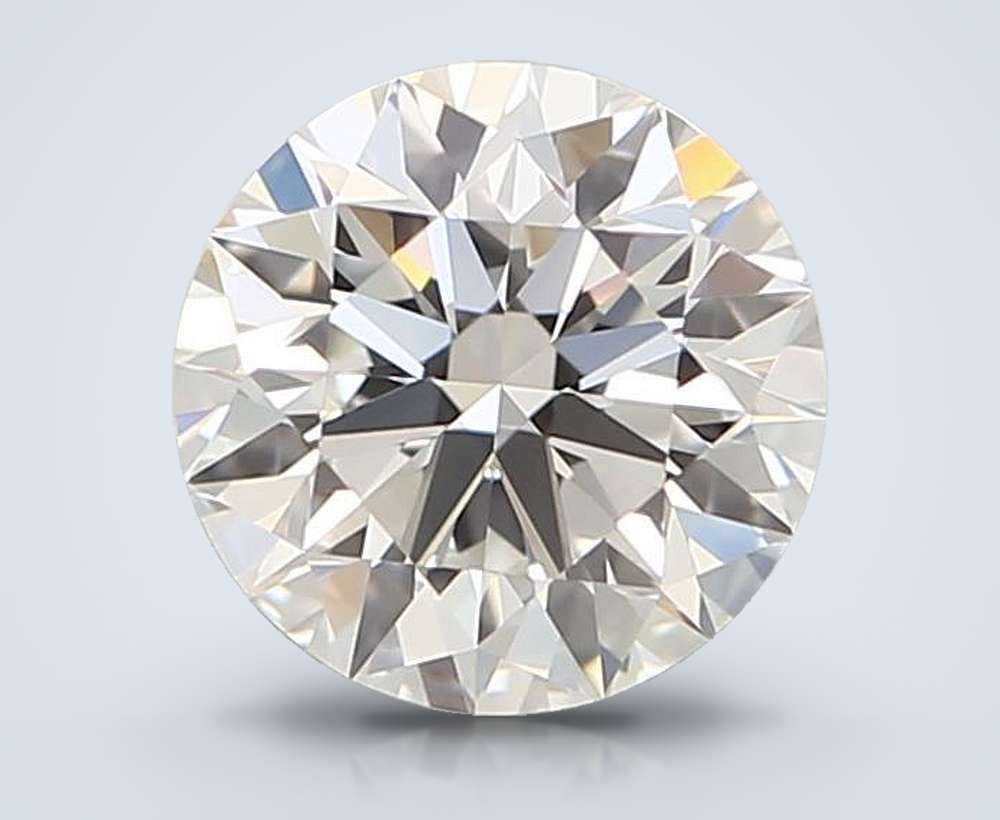 0.57 Carat Round Natural Diamond