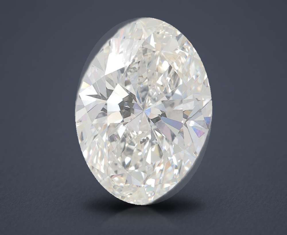 4.00 Carat Oval Lab Diamond
