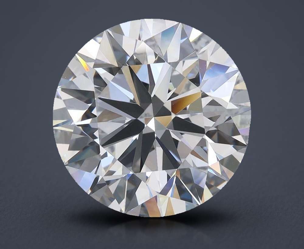 5.98 Carat Round Lab Diamond