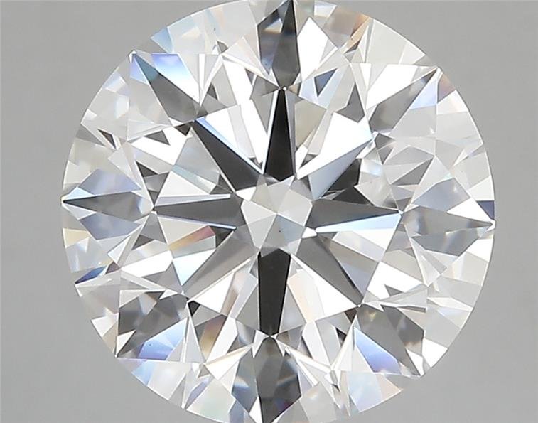 5.12ct D VS1 Rare Carat Ideal Cut Round Diamond