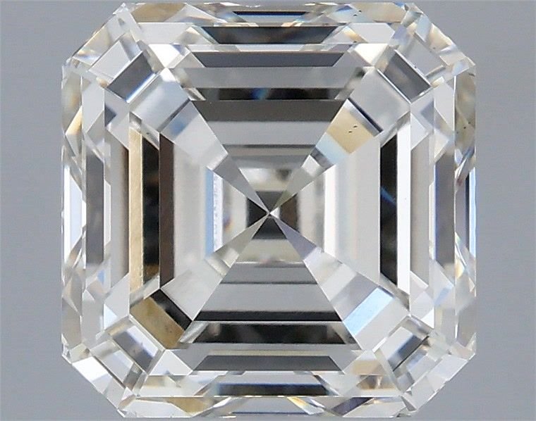 3.56ct H VS2 Excellent Cut Asscher Lab Grown Diamond