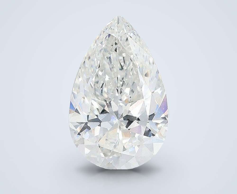 6.29 Carat Pear Lab Diamond