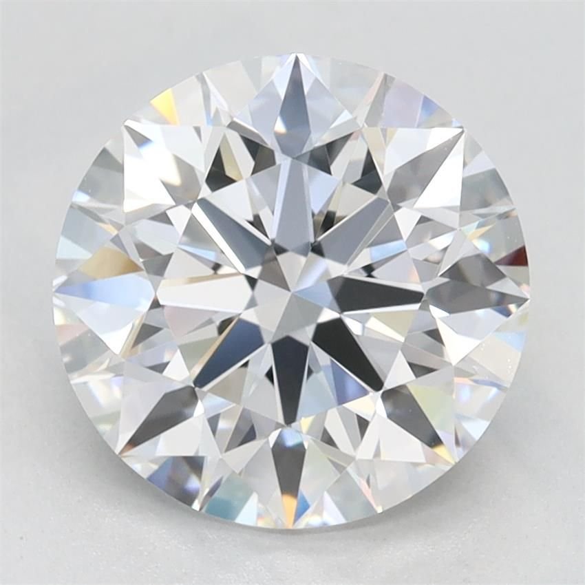 2.46ct D VVS1 Rare Carat Ideal Cut Round Lab Grown Diamond