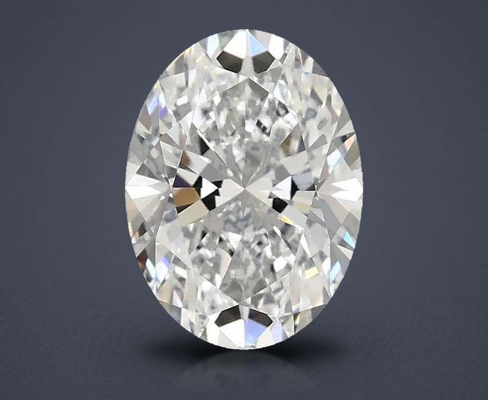 4.42 Carat Oval Lab Diamond