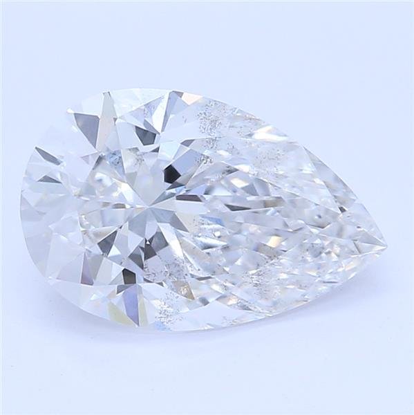 1.05ct E SI2 Rare Carat Ideal Cut Pear Lab Grown Diamond