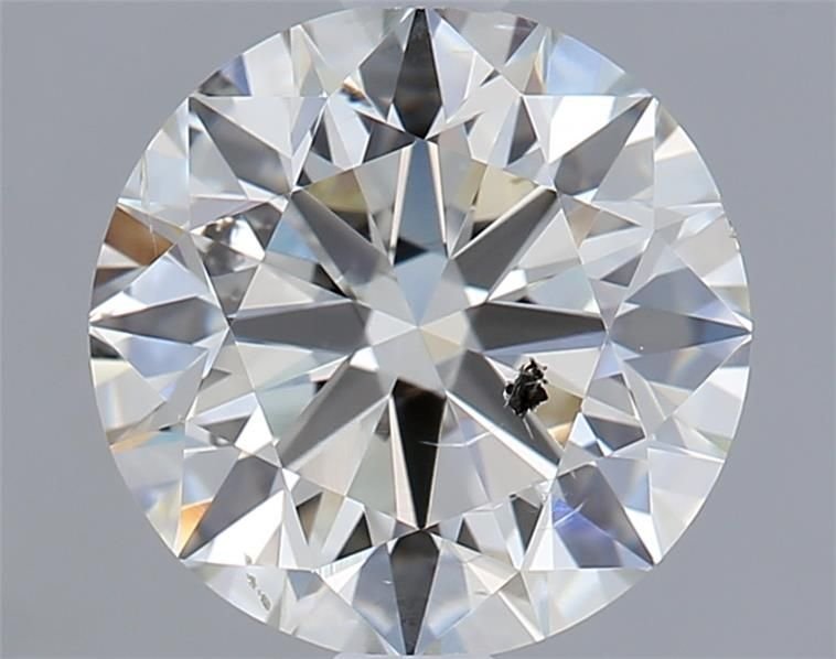1.57ct I SI2 Rare Carat Ideal Cut Round Diamond