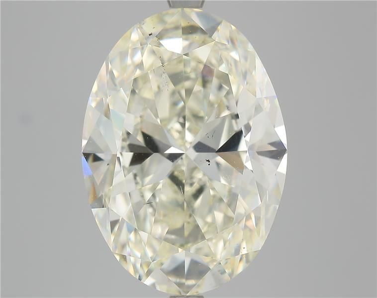 10.03ct K SI1 Rare Carat Ideal Cut Oval Diamond