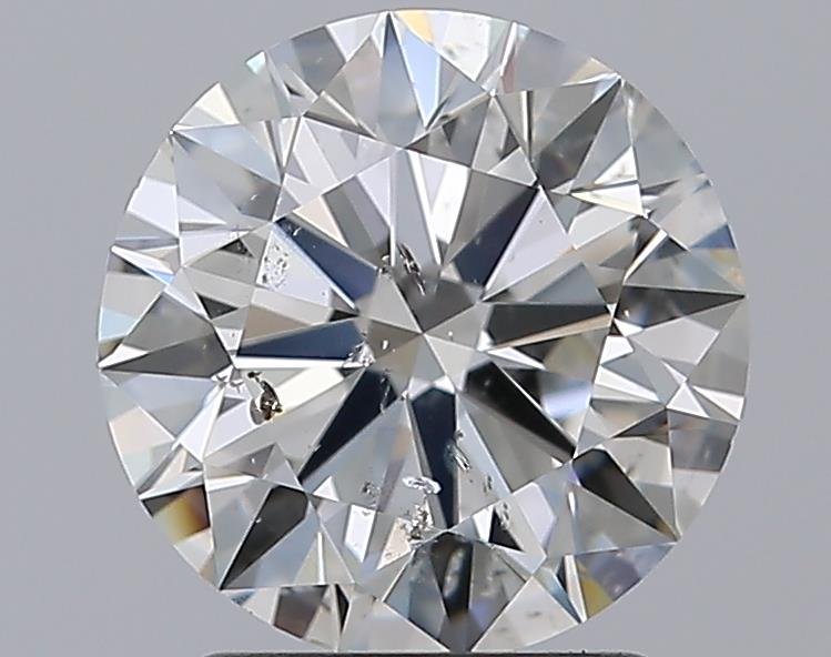 2.01ct H SI2 Rare Carat Ideal Cut Round Diamond