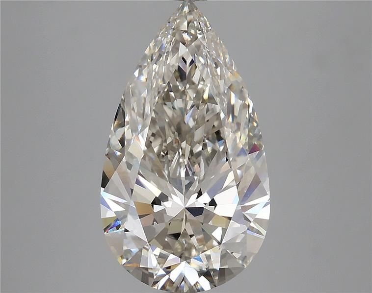 4.40ct I VS2 Rare Carat Ideal Cut Pear Lab Grown Diamond