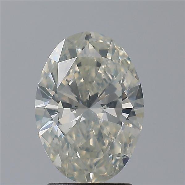 2.06ct J SI2 Rare Carat Ideal Cut Oval Diamond