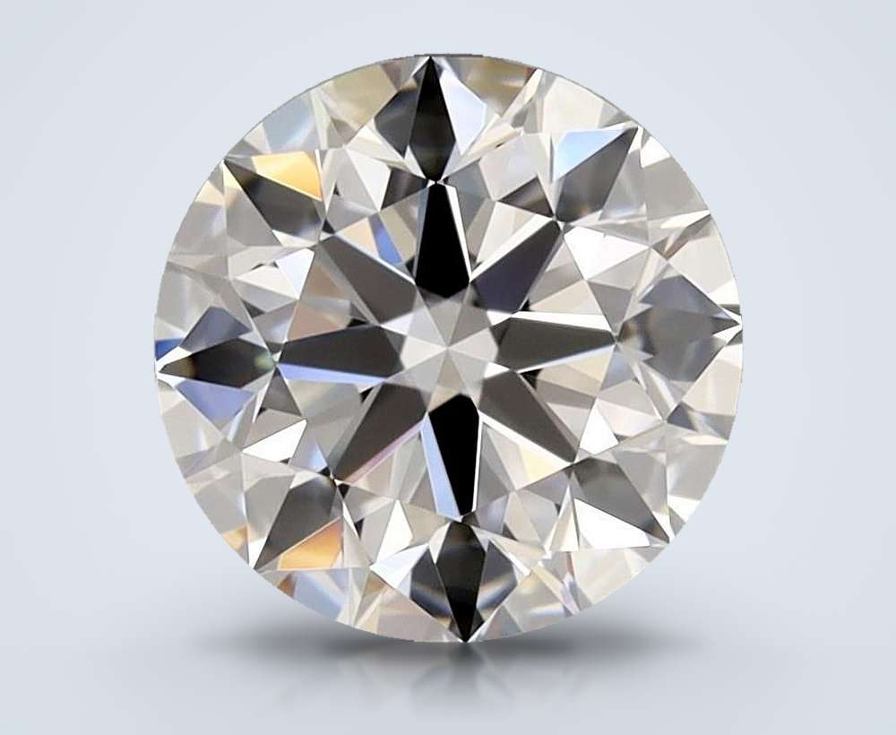 0.90 Carat Round Natural Diamond