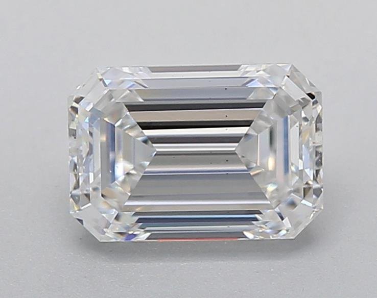 1.03ct D VS2 Rare Carat Ideal Cut Emerald Lab Grown Diamond