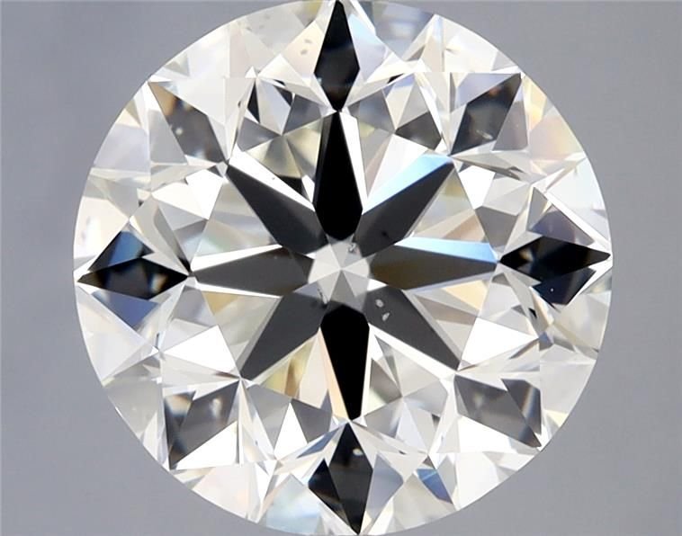 4.01ct J VS2 Very Good Cut Round Diamond