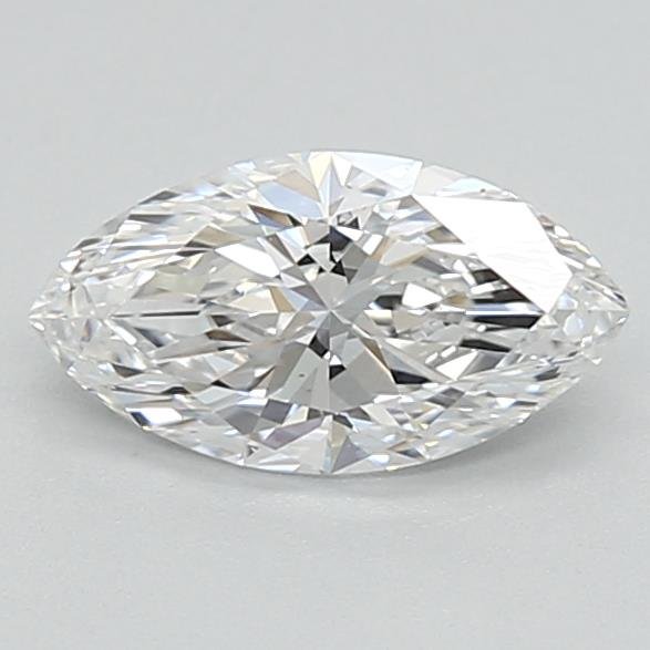 0.64ct D VVS1 Very Good Cut Marquise Lab Grown Diamond