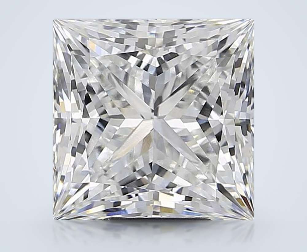 7.04 Carat Princess Lab Diamond