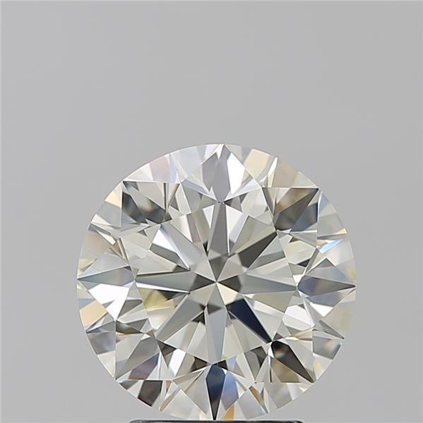 3.27ct J VVS1 Excellent Cut Round Diamond