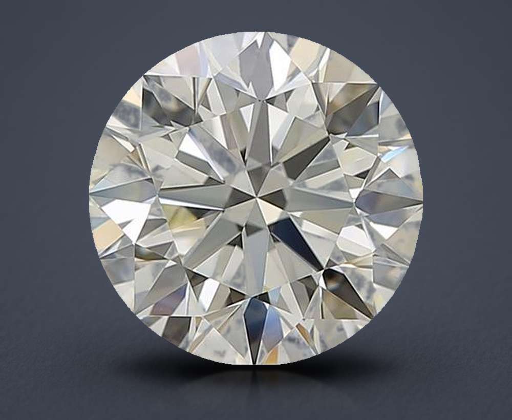 3.27 Carat Round Natural Diamond
