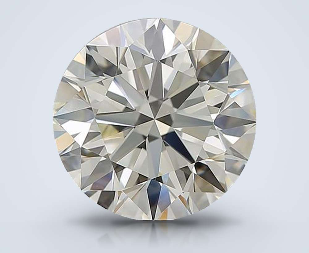 3.27 Carat Round Natural Diamond