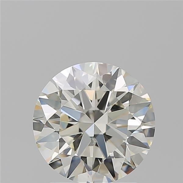 2.03ct J SI1 Rare Carat Ideal Cut Round Diamond