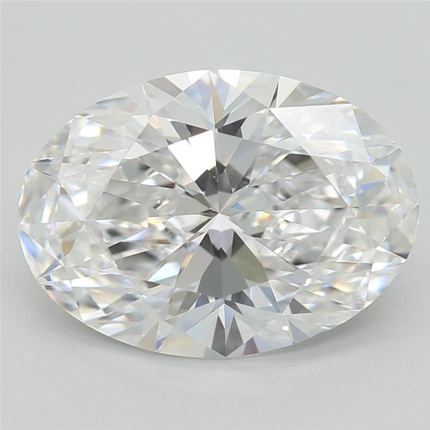 2.51ct D VS1 Rare Carat Ideal Cut Oval Lab Grown Diamond