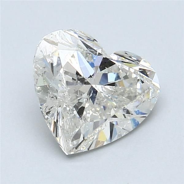 2.30ct H SI2 Rare Carat Ideal Cut Heart Diamond