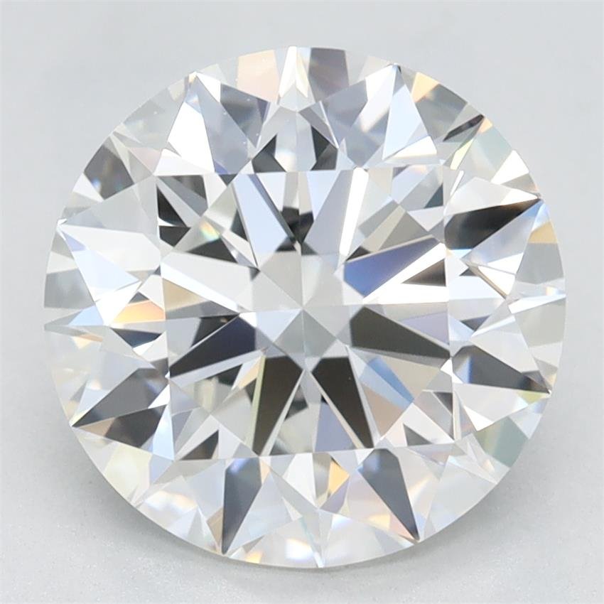 2.70ct F VVS1 Rare Carat Ideal Cut Round Lab Grown Diamond