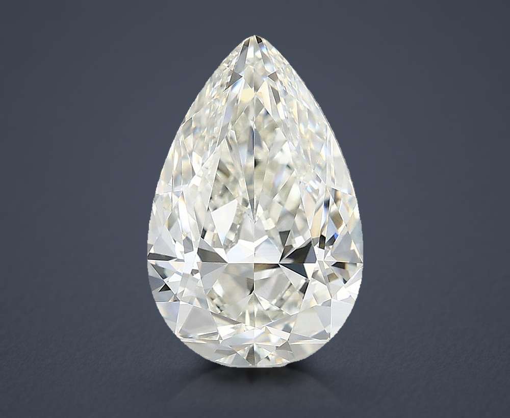 3.08 Carat Pear Natural Diamond