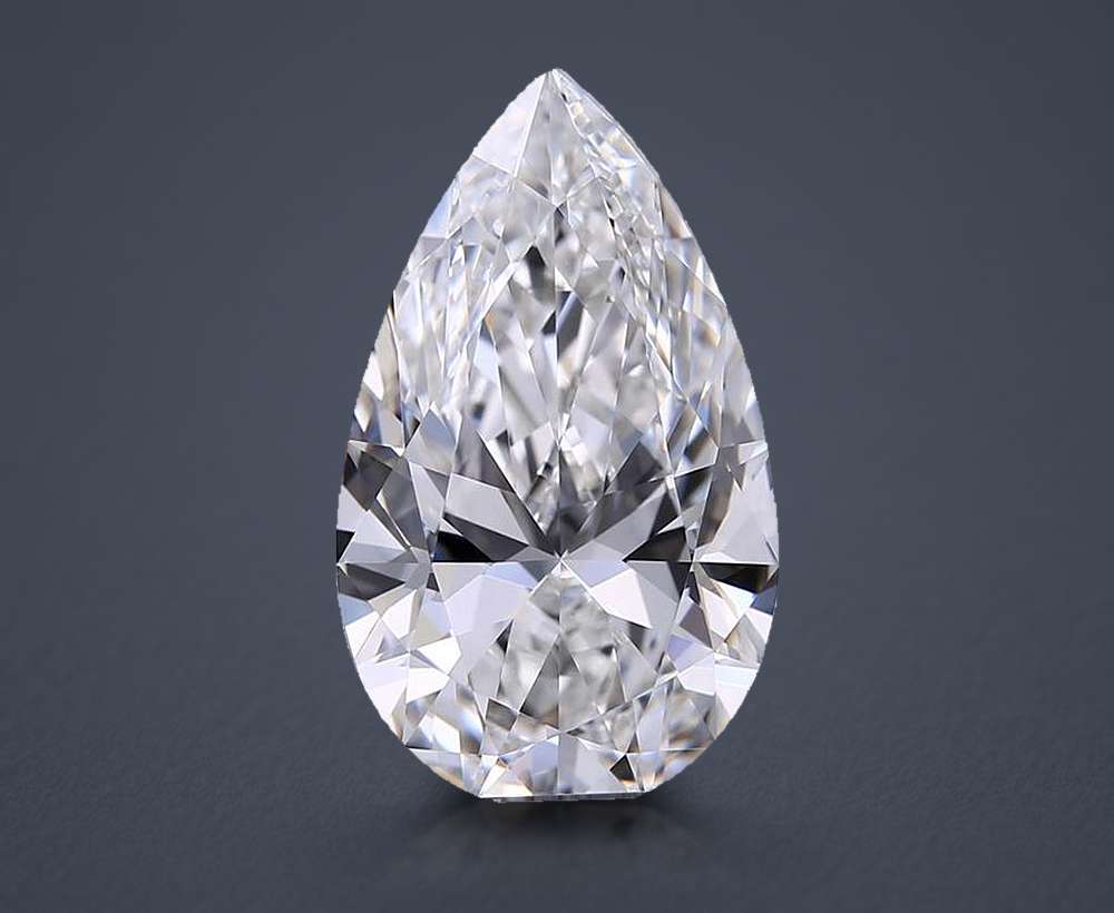 3.07 Carat Pear Lab Diamond