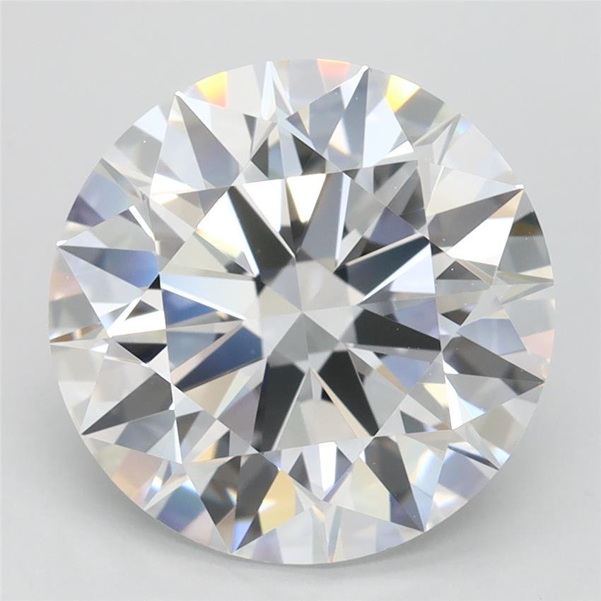 4.35ct D VVS1 Rare Carat Ideal Cut Round Lab Grown Diamond