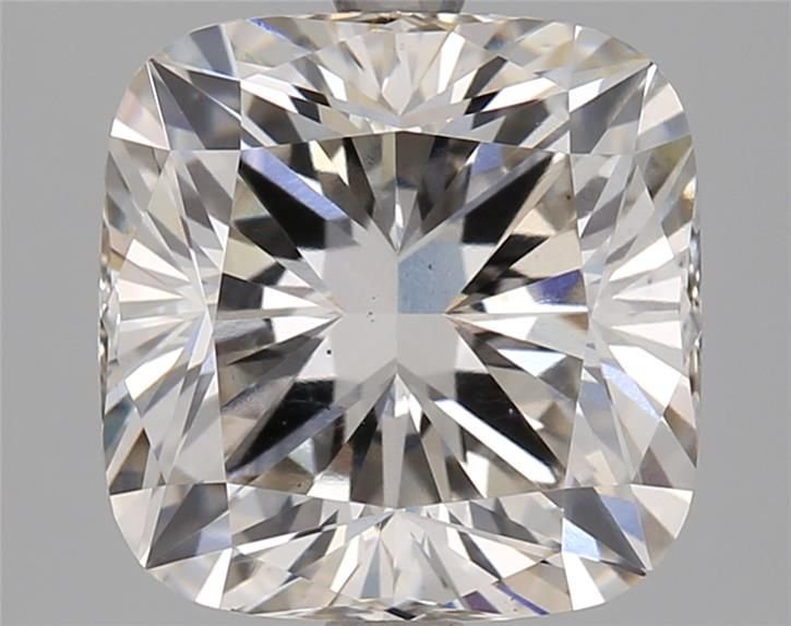 3.13ct I VS2 Rare Carat Ideal Cut Cushion Lab Grown Diamond