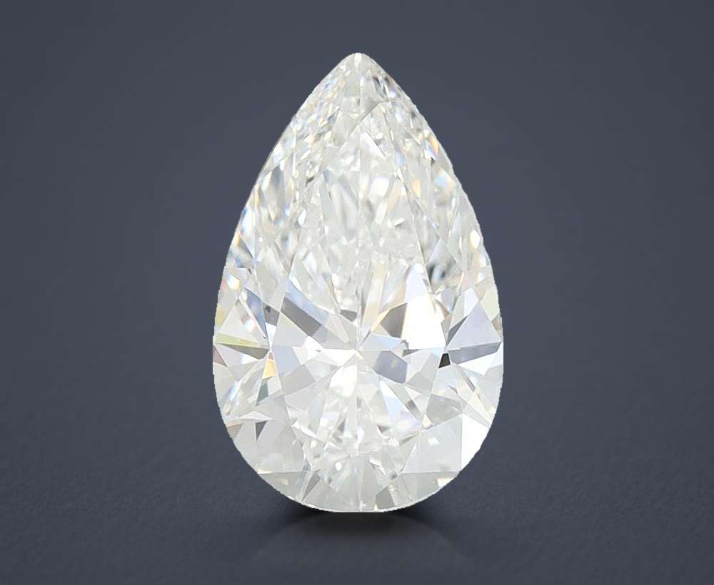 1.59 Carat Pear Lab Diamond