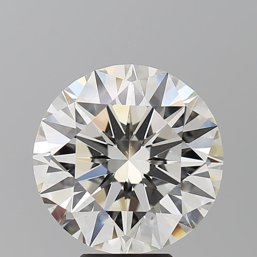 6.03ct J VS2 Very Good Cut Round Diamond