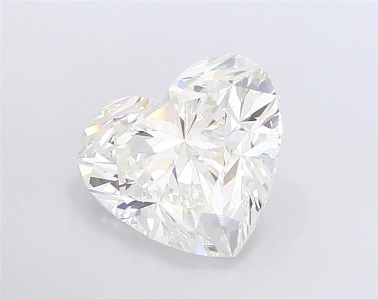 8.05ct F VS2 Rare Carat Ideal Cut Heart Lab Grown Diamond