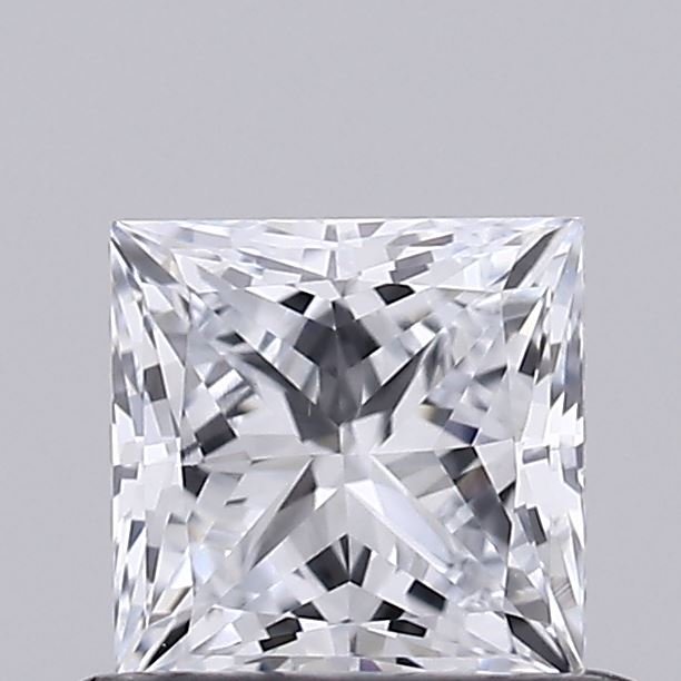 0.61ct E VS1 Rare Carat Ideal Cut Princess Lab Grown Diamond