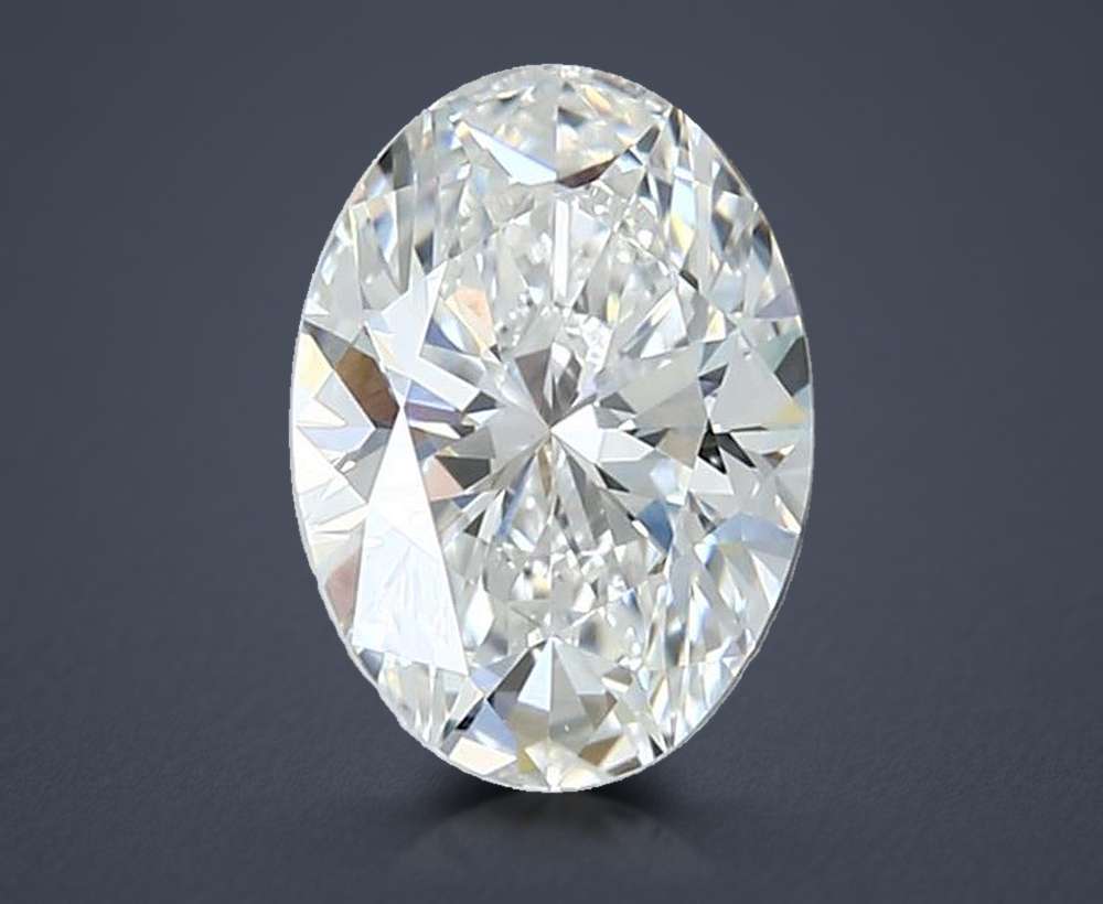 1.54 Carat Oval Lab Diamond