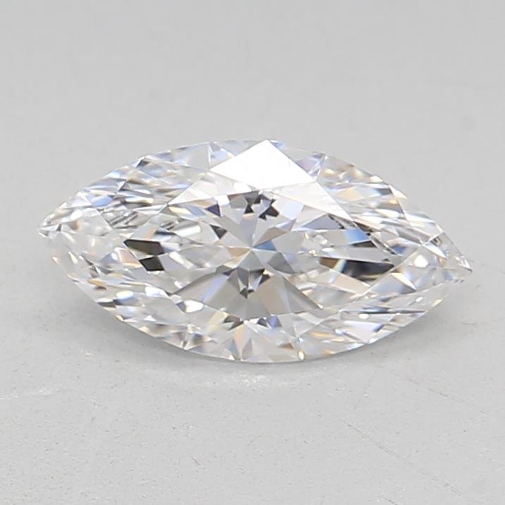 0.58ct D IF Very Good Cut Marquise Lab Grown Diamond