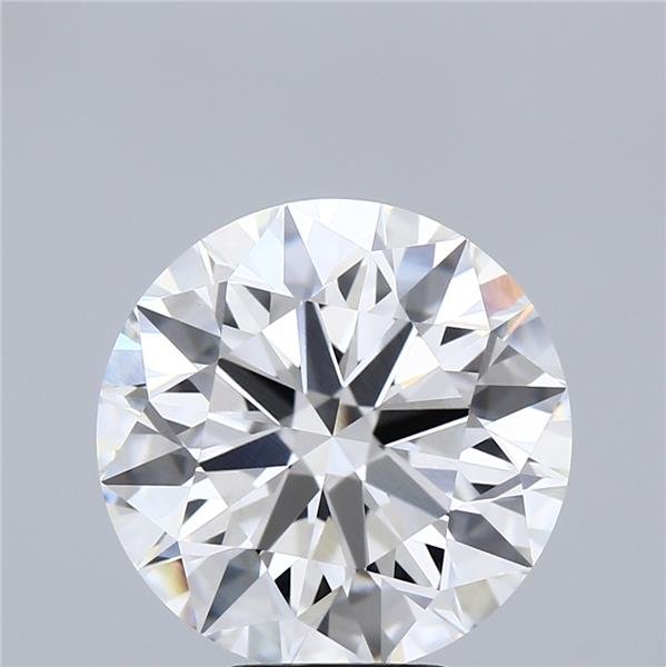 5.84ct F VS1 Rare Carat Ideal Cut Round Lab Grown Diamond