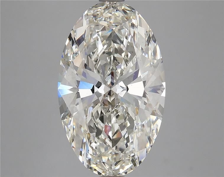 5.36ct I VS1 Rare Carat Ideal Cut Oval Lab Grown Diamond