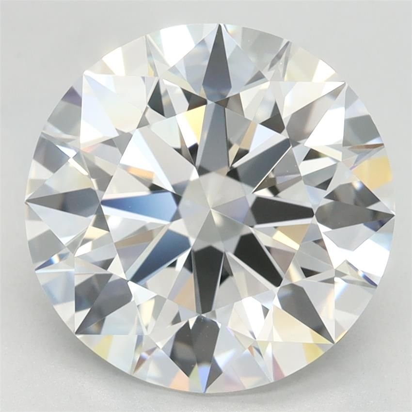 4.03ct E VVS2 Rare Carat Ideal Cut Round Lab Grown Diamond