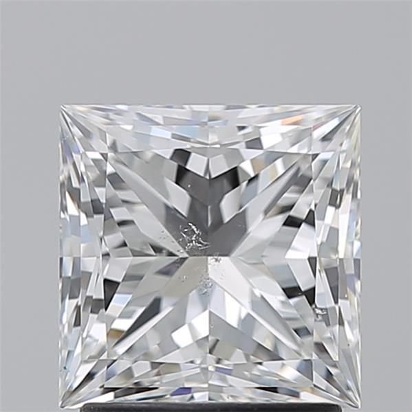 2.03ct G SI2 Rare Carat Ideal Cut Princess Diamond