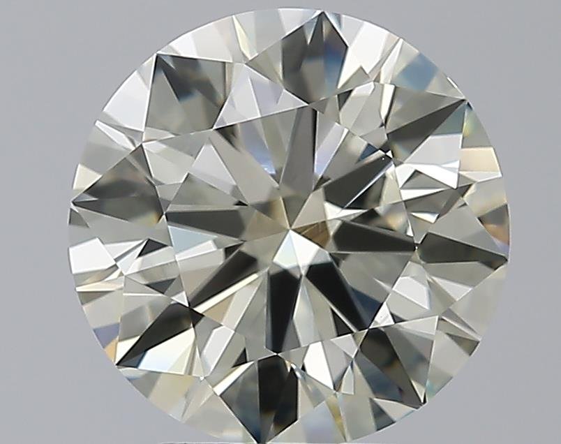 3.27ct I IF Rare Carat Ideal Cut Round Diamond