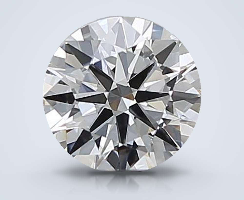 0.90 Carat Round Lab Diamond
