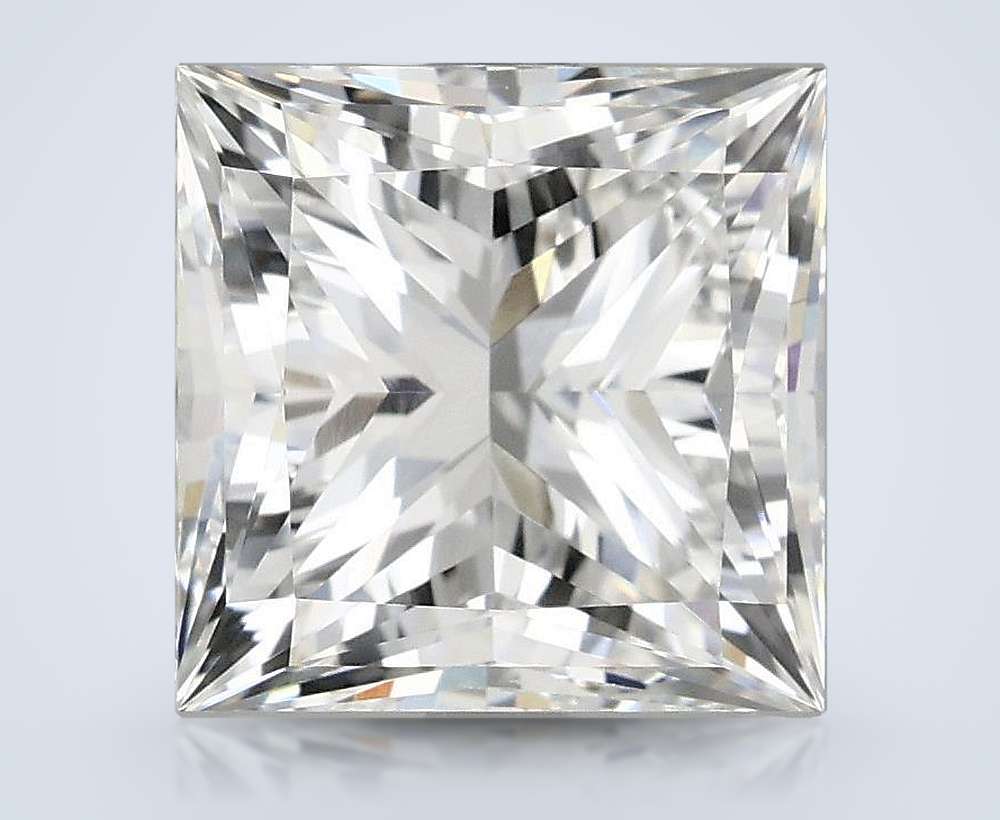 3.92 Carat Princess Lab Diamond