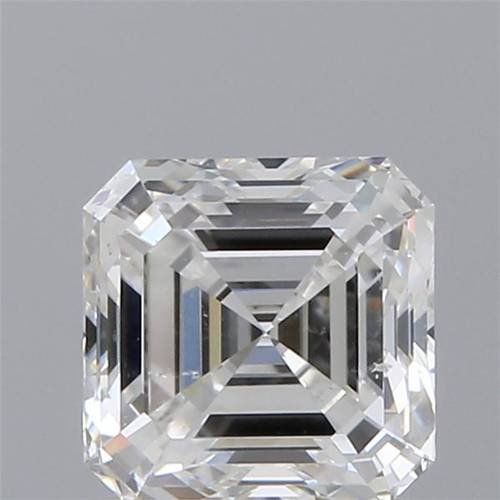 1.05ct E SI1 Rare Carat Ideal Cut Asscher Diamond