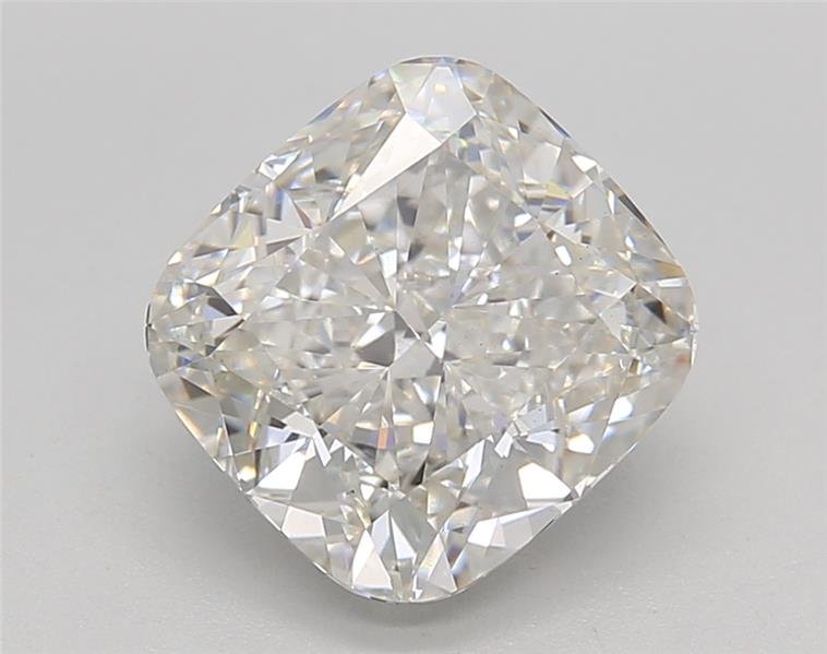 3.23ct H VS2 Rare Carat Ideal Cut Cushion Lab Grown Diamond